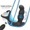 Male Prostate Massage Anal Plug Vibrator for Men Masturbators Women Vagina Stimulator Thrusting Dildo sexy Toys