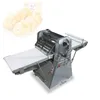 Máquina de massa de aço inoxidável vertical Machine Sheeter Pizza Cookie Puff Massa Fazendo equipamento