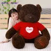 Pc Cm Cute Sweater Teddy Bear Plush Toy Beautiful Children Hanging Animal Pillow Filled Soft Toys For Girl Valentine Doll J220704