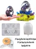 Interior Decorations 3D Dragon Egg Silicone Resin Casting Mold Set For Beginner DIY Crystal Epoxy Molds Dragon/Egg W Base