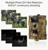 Nieuw dier 12mp 1080p Trail Hunting Camera Wildcamera Wild Surveillance Night Vision Wildlife Scouting Camera's Photo Traps Track