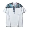 Men's t Shirt 2022 T-shirts Summer European and American Tide Br Mb Wings Water Drop Feather Short-sleeved Women's Cotton Round Neck Loose1