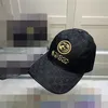 Top Luxury Designer Cap Fashion z literą Czapka z daszkiem dla Unisex Sporty rekreacyjne Wysoka jakość Osobowość Proste akcesoria do kapeluszy