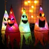 Autres fournitures de fête festive Halloween fantôme suspendu LED lumière clignotante Hallow 220823