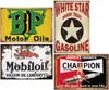 Reproduzido pacote vintage óleo de gás retro anúncio antigo sinais de metal para garagem homem caverna bar cozinha nostálgico decoração do carro 8x1 2 Polegada2960245