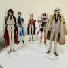 سلاسل المفاتيح 15 سم الأنيمي Nijisanji Rainbow Society Vtuber YouTuber Acrylic Figure Plate Fuwa Minato Saegusa Akina Hayato Gox