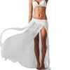 Бикини женский пляжный купальник летние купальники парео длинная юбка пляжная одежда сарафан купальник 220524