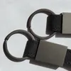 Porte-clés de voiture en cuir noir en daim brodé 3 couleurs adapté à BMW Jaguar Land Rover pendentif clé cadeaux unisexe porte-clés cadeaux d'anniversaire