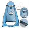 1-2 People 3 windows Portable Changing Room Privacy Tent Shower Tent Camp Toilet Rain Shelter for Outdoor Camping Hiking Beach H220419