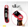 Keuken roestvrijstalen stalen thermometer koelkast magneten flesopener koken voedsel sonde led elektronische huishoudelijke temperatuurdetector gereedschap gereedschap