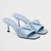 Com caixa preta branca de lameiras planas transparentes para mulheres slides de couro sandálias moda casual mules Summer praia piscina91533335