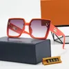 Grossistförsäljning Lyxmärke Designer Solglasögon För Dam Män Toppkvalitet Man Kvinnlig pilot Polariserad Stor Båge Fyrkantig Utomhus Klassiskt Mode Glasögon Glasögon