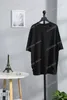 22ss Women Designers t shirts Paris DESTROYED tie dye print short sleeve Man Crew Neck Streetwear black purple xinxinbuy XS-L