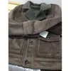 Męskie garnitury Blazers Men Winter Windbreaker Koreańska wersja Slim Long Wool CA 220823