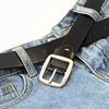 Bälten Fashion Leather Women Metal Square Pin Buckle Belt Leisure High Quality Strap Midjeband för jeansbyxor Partihandel Z30belt Fred22