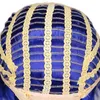 الرجال القصير Cosplay Boys Dark Blue 30 سم مقاوم للحرارة شعر الشعر الاصطناعي L220802