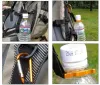 UPS in alluminio bevanda al carabinatore bevanda ad acqua per bottiglia con fibbiano clip clip clip campeggio per escursionismo catena multi-colore