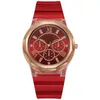 Wristwatches Sleek Minimalist Fashion With Strap Dial Women's Quartz Silicone Watch Gift Watches For Elderly Women Wind Up WatchWristwat