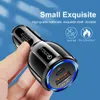 PD USB C Fast Car Charger 2 Ports Car Charger Adapter Dual Type C PD för iPhone 13 12 11 Pro Max Samsung Galaxy Note 20 Android