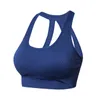 Yoga Roupfits Hollow Out Sports Sports Sports Top Women Women Iless Breathable Mesh Workout Gym Bras Backless Push Up Fitness Crop