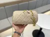 bag Chain multi-colour designer luxury 5A high-end quality women's one-shoulder cross-body bag underarm banquet coin purse