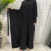 エスニック服イスラム控えめなファッション新しい長袖の女性のドレス