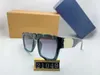 Sunglasses Link Frame Lens Black Gold Logo Unisex sun glasses Men women man mens sunglasses Fashion UV400 Protection w/Box Case