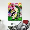 Alec Graffiti Canvas Oil Pop Street Money Acryl Painting Art Wall Picture for Living Room Home Decor T200904