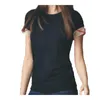 2022 Venta al por mayor de verano para mujer Blusas Camisas Diseñador Bordado Letras Palmas Tops Carta de lujo Ropa de manga corta 13 colores Camiseta de mujer TOP Monc tamaño S-XXL