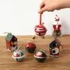 Other Event & Party Supplies Christmas Bells Ornaments Santa Claus Xmas Tree Hanging Pendant Decoration 87HAOther