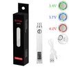 5pcs / lot ugo v ii vaporizer ego stylo ugo-vii 510 vape batterie 650 900 mAh venez avec micro-usb wire ecig vaping