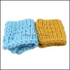 Couvertures Emmaillotage Pépinière Literie Bébé Enfants Maternité Arrivées Laine Tricotée Crochet Bébé Couverture Né Pographie Accessoires Chunky Tricot Panier