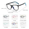 Solglas￶gon Blue Light Blocking Glasses Kids Fashion Square Clear Optical Frame Girl Boy Computer Gaming Eyewear Children UV400Sunglasses