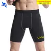 Customize Men Quick Dry Sportswear Shorts Elastic Basketball Running Tights Short Base Layer Gym Fitness Workout Underwear 220704