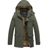 Herren Trench Coats Fr￼hling Herbst Fleece Trench Coat M￤nner Windbreaker Jacke Plus Gr￶￟e reines Baumwollmenschen Mantelw￤sche Jacke Herrenhemd 220826