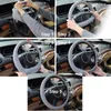 Couvre volant universel voiture Silicone gant couverture Texture souple Auto Silicone Automobiles accessoires