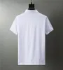 Мужская рубашка поло для рубашки мужчина мода лошадь футболки повседневная мужчины гольф летний полос рубашка рубашка вышивка высокая улица тенденция Tee Tee азиатский размер M-XXXL51