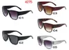 2022 Projektant marki 4275 okulary przeciwsłoneczne drewniane szklanki dla mężczyzn kobiety modne okulary przeciwsłoneczne Buffalo przezroczyste brązowe soczewki drewniane rama z pudełkiem