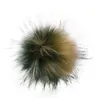 verkoop kleurrijke 13-15cm size nepbont bal accessoires voor decoratie kunstmatige PomPom ballen 50 stks per set express deliver314o