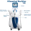 Ultraljudskavitation RF Slimming 5 I 1 Viktminskningsmaskin Fettborttagning Vakuum Roller Body Massager Cellulitreduktion Ögon Pennor Borttagning