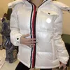 デザイナーメンズフランスダウンジャケットブランド女性高級ダウンコート刺繍ロゴフード付きジャケットカラフルなパーカー高品質
