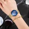 Zegarki kwarcowe dla kobiet projektantek na rękę 3PC