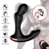 NXY toySex Toys For Men Prostate Massager Vibrator Butt Plug Anal Tail Rotating Wireless Remote USB Charging Adult Products For Male Q0508