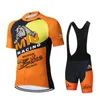 Bad Dog Team Cycling Clothing Road Bike Draag racekleding snel droge heren fietsjersey set ropa ciclismo maillot 220601