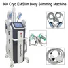 Vertical Slimming Fat Freeze Machine Emslim HIEMT Increase Muscle Shaping Vest Line Fat Reduction 2 IN 1 Body Contouring Cryo Machines CE Approve