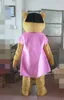 2022 Halloween Rosa Klänningar Teddy Bear Mascot Kostym Toppkvalitet Tema Karaktär Karneval Unisex Vuxna Outfit Christmas Birthday Party Dress