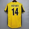 Arsen Retro HIGHBURY VOETBALJERSEY 2000 02 03 2014 THUIS VOETBAL SHIRT PIRES HENRY REYES 1983 86 88 BERGKAMP 1990 92 93 95 ADAMS 98 99 Galla