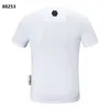 22SS Men T-shirtontwerper PP Skull Diamond T-shirt Korte mouw dollar bruine beren merk O-neck hoge kwaliteit schedels pp88253 tops