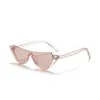 선글라스 도매 패션 반쪽 프레임 간단한 고양이 아이 남성 여성 음영 UV400 빈티지 안경 UV400sunglasses