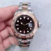 U1 Factory ST9 Zegarek Męski nadgarstek Wysokiej jakości Automatyczny 40MM Różowe złoto Stal nierdzewna Everose Chocolate Oryginalne zapięcie Szafirowe szkło Zegarki na rękę